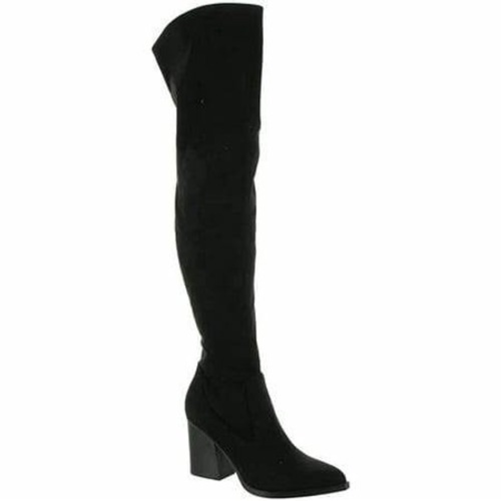 Marc Fisher Meyana Women's Black Over The Knee Boots Size 6M New in‎ Box